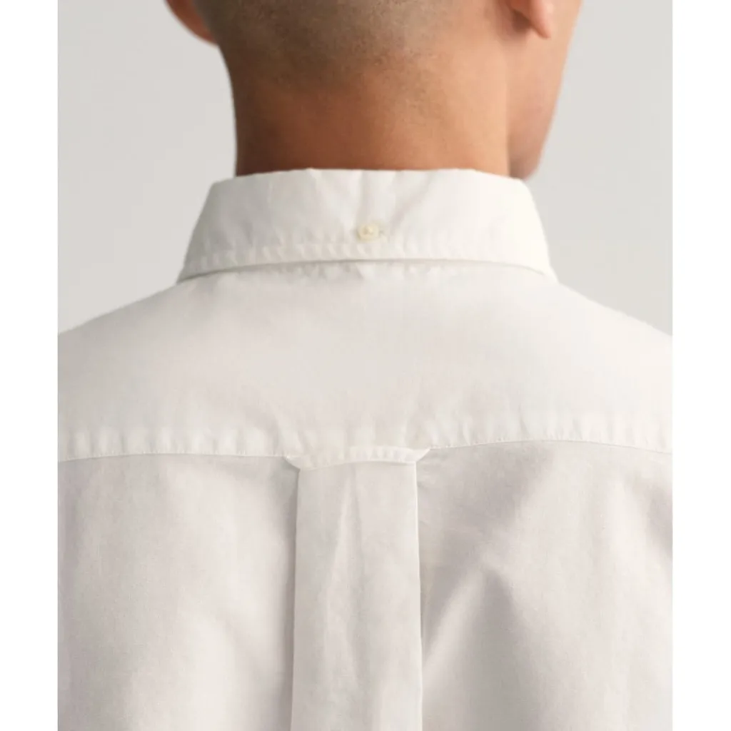 Shirts*Gant Fit Oxford Shirt in White