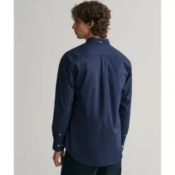 Shirts*Gant Fit Poplin Shirt in Blue