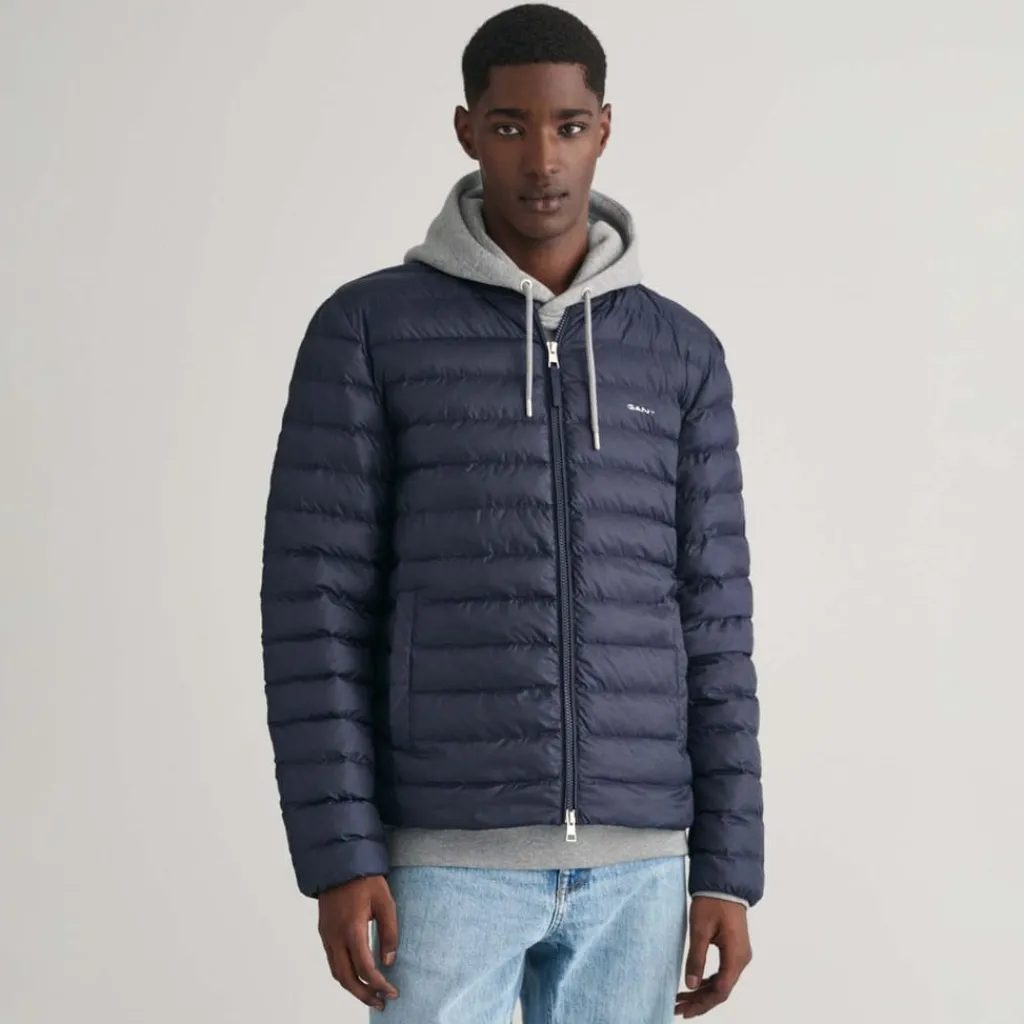 Coats And Jackets*Gant Light Padded Bomber Jacket in Blue