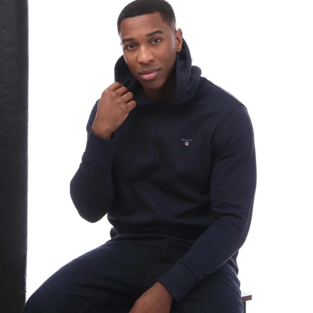 Sweatshirts*Gant Original Shield Logo Hoodie in Blue