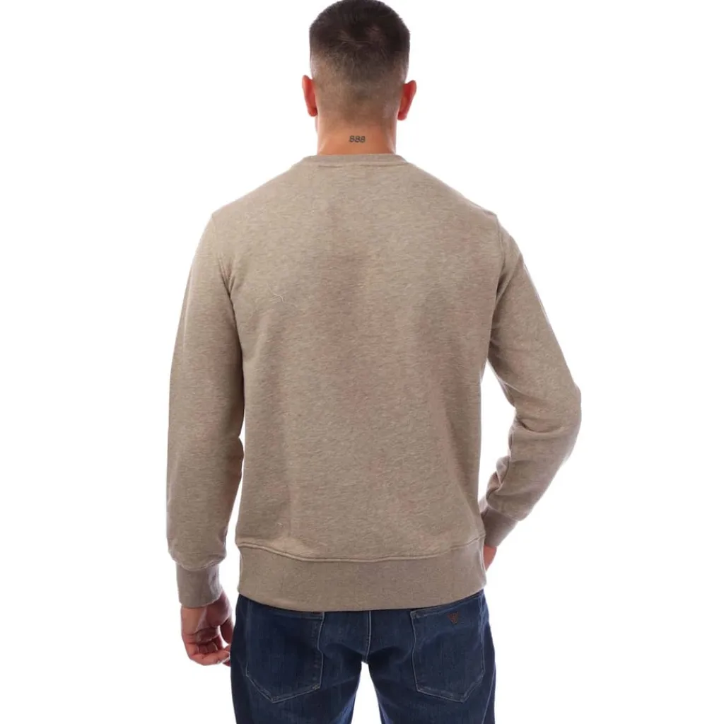 Sweatshirts|Hoodies*Gant Shield Logo Crewneck Sweatshirt in Brown