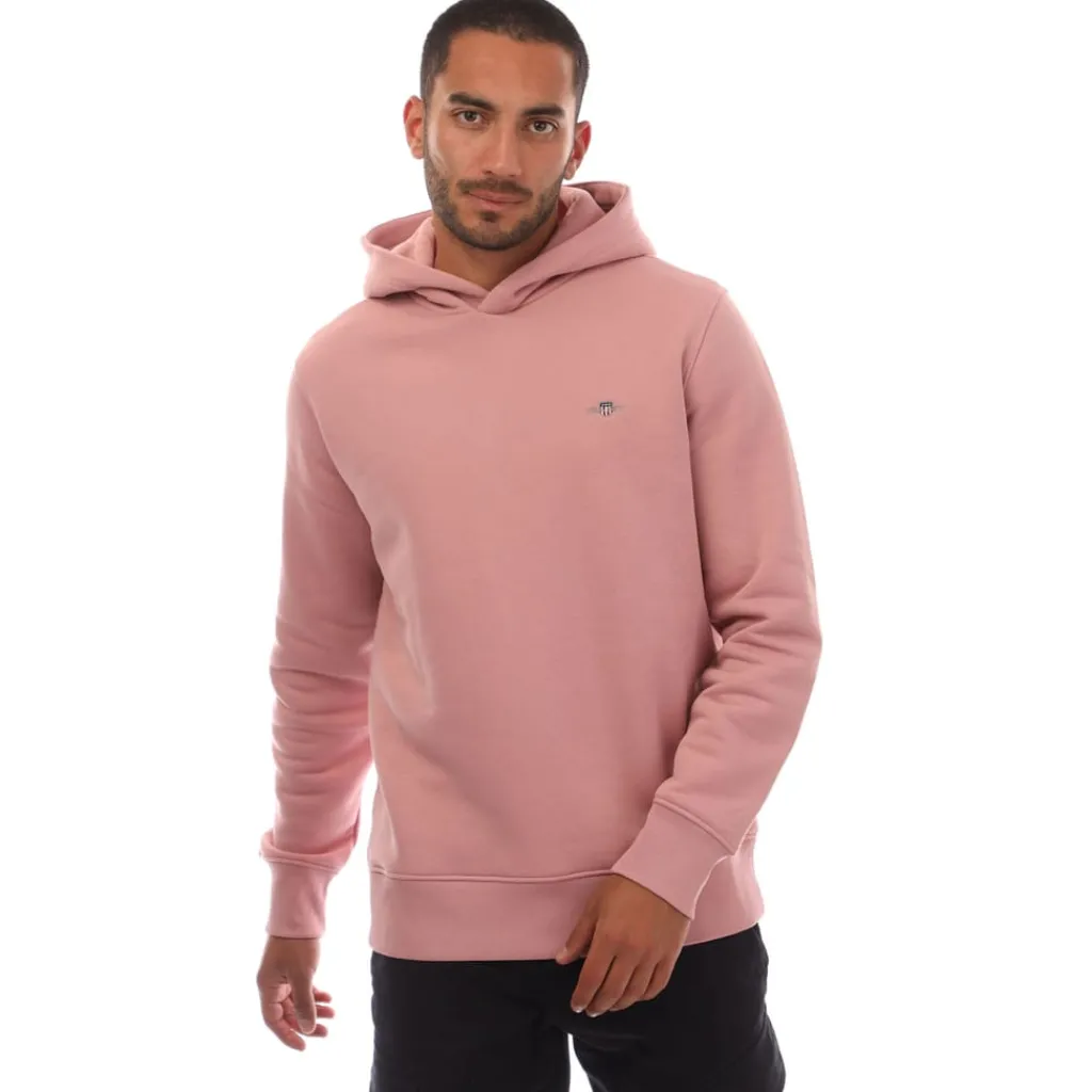 Hoodies*Gant Shield Logo Hoodie in Pink