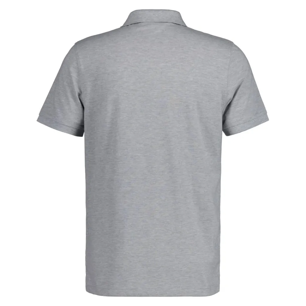 Polo Shirts*Gant Tonal Shield Polo Shirt in Grey