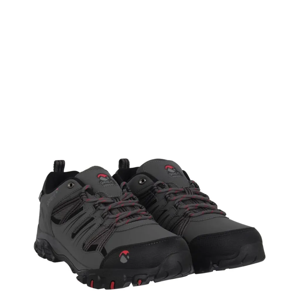 Outdoor Footwear|Shoes*Gelert Mens Horizon Low Waterproof Walking Shoes in Grey