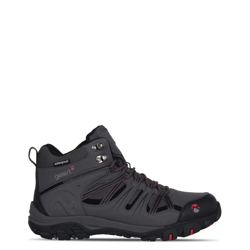 Outdoor Footwear|Boots*Gelert Mens Horizon Mid Waterproof Walking Boots in Grey