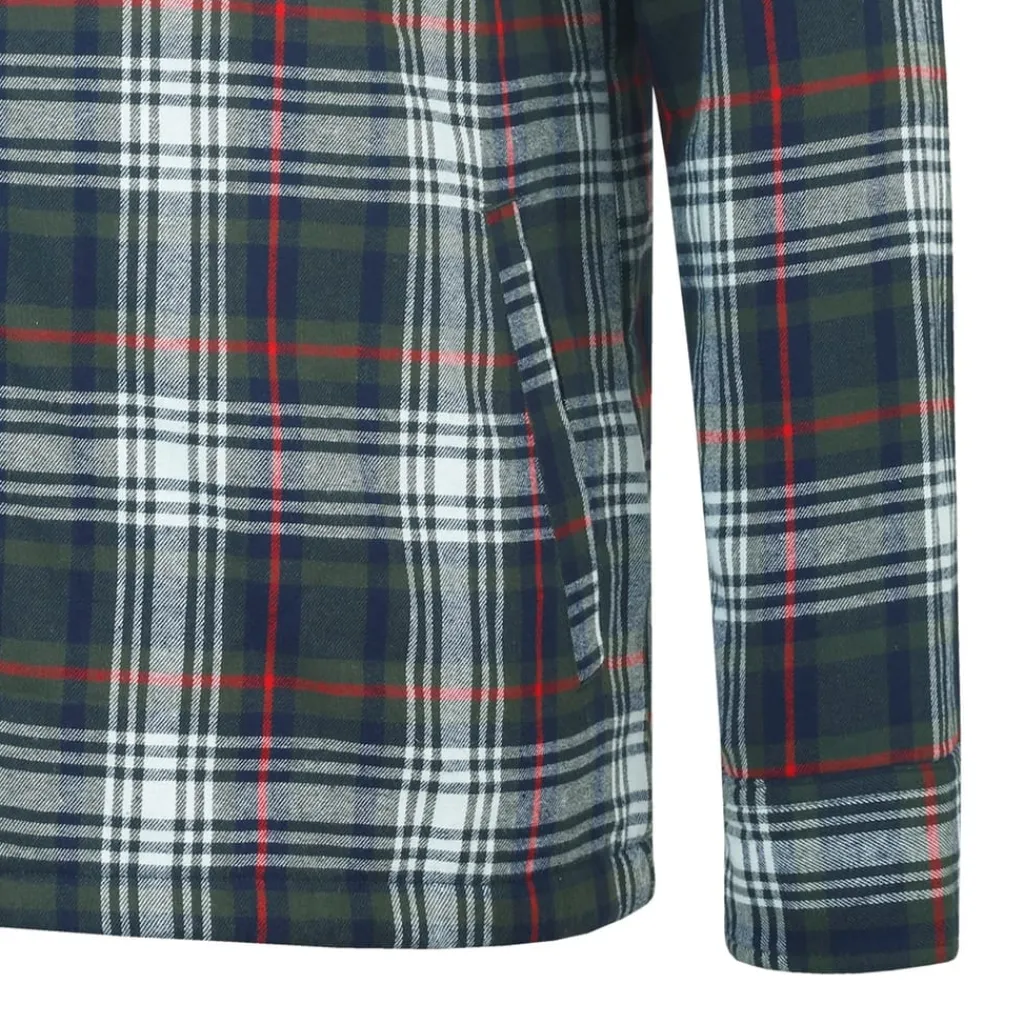 Shirts*Gelert Regular Fit Long Sleeve Flannel Shirt in Green