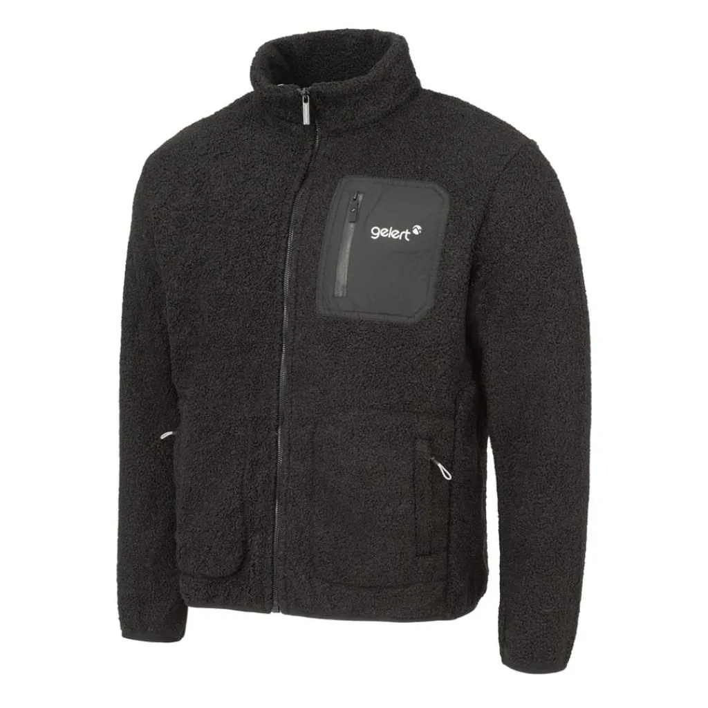 Coats And Jackets*Gelert Sherpa Jacket in Black