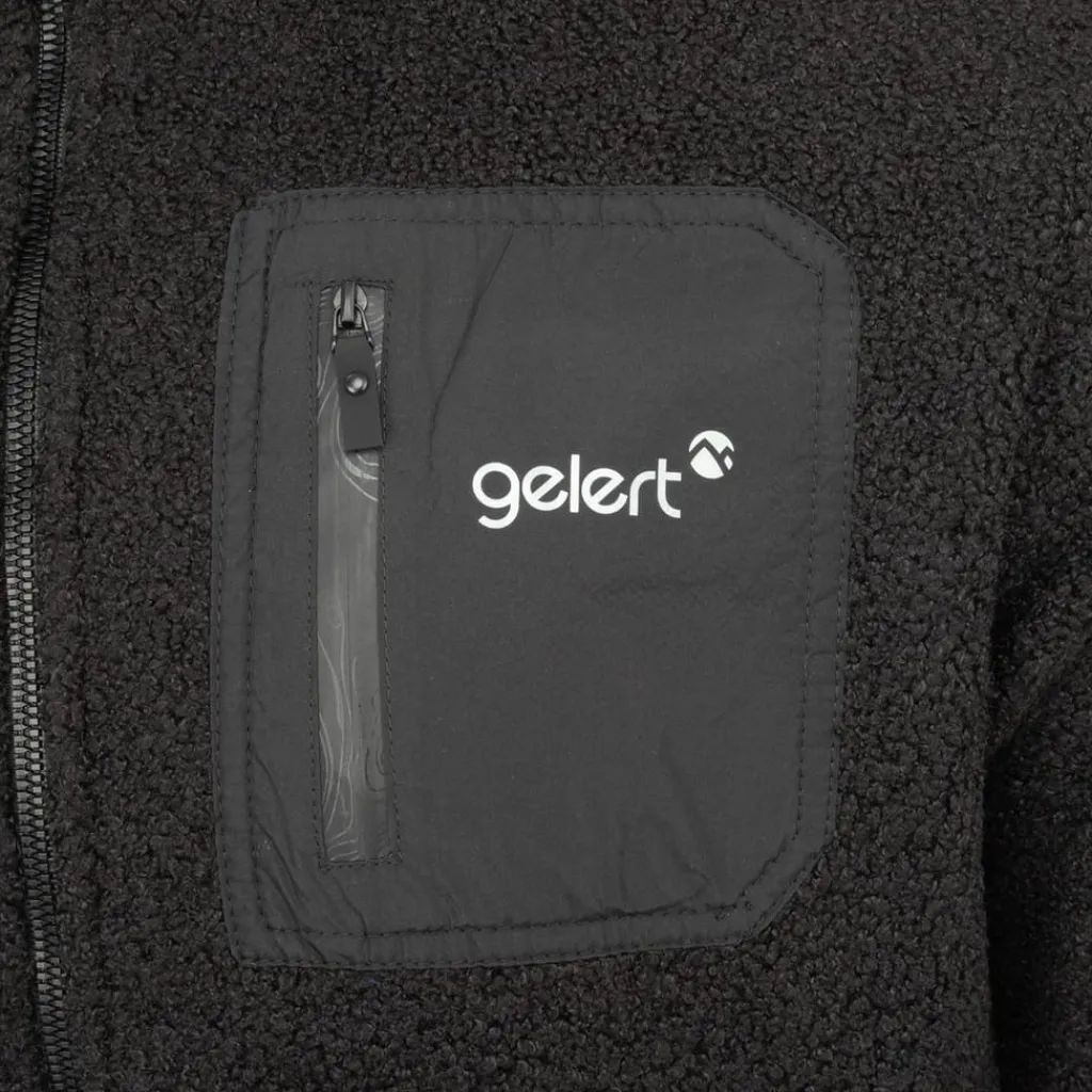 Coats And Jackets*Gelert Sherpa Jacket in Black