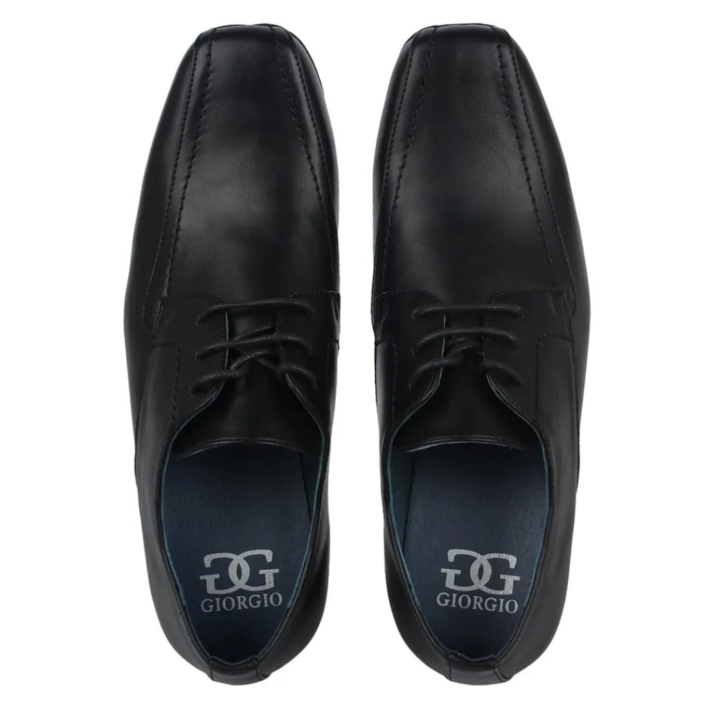 Shoes*Giorgio Mens Bourne Lace Shoes in Black