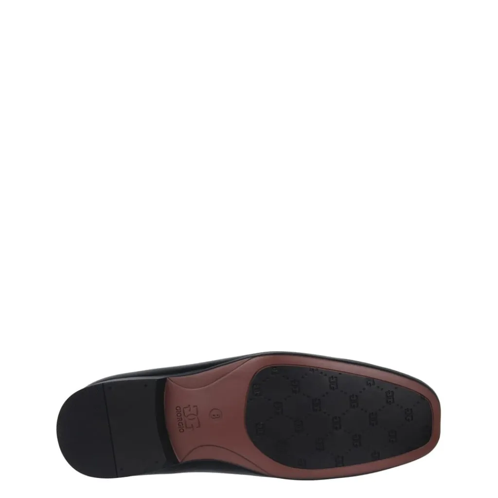 Shoes*Giorgio Mens Bourne Slip On Shoes in Black