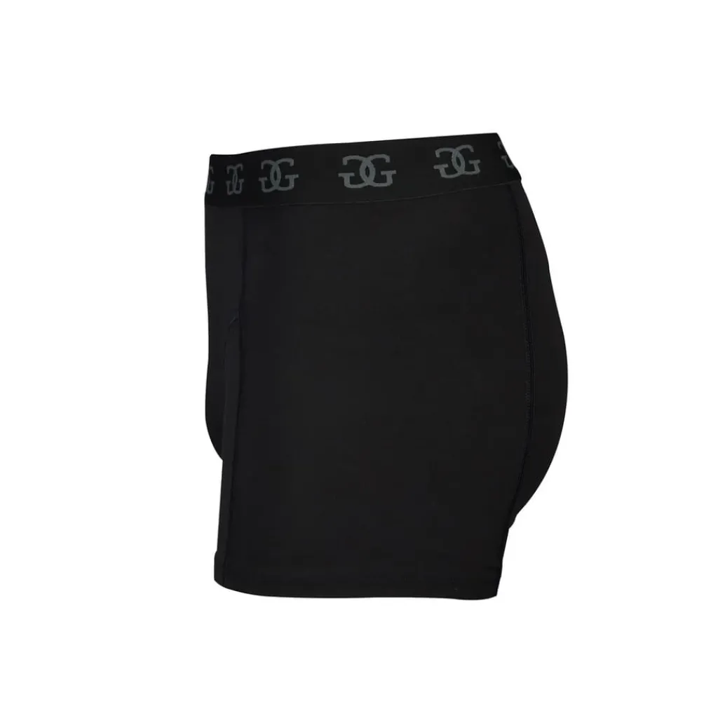 Underwear And Socks*Giorgio Mens Essential 5 Pack Trunks in Black
