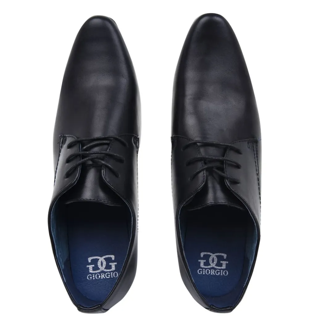 Shoes*Giorgio Mens Langley Shoes in Black