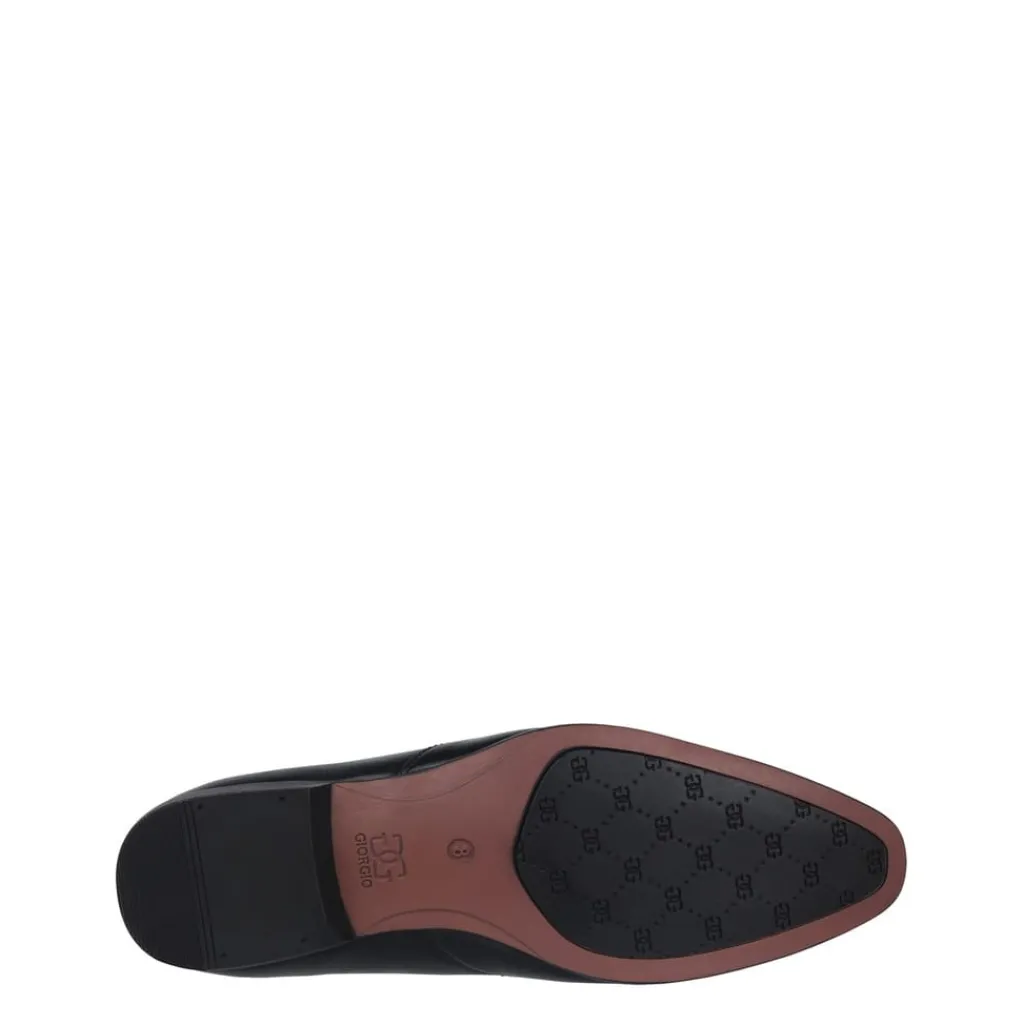 Shoes*Giorgio Mens Langley Slip On Shoes in Black