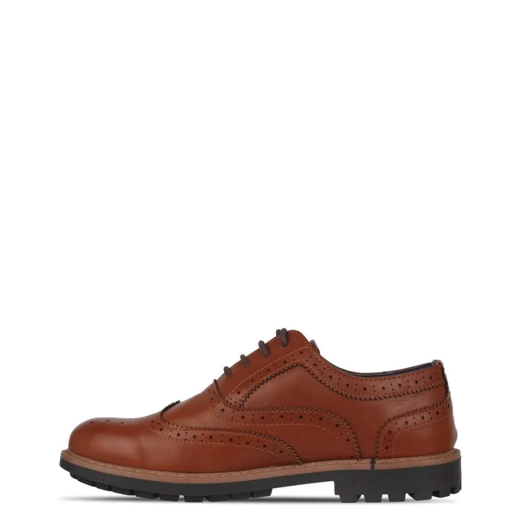 Shoes*Giorgio Mens Webster Shoes in Brown