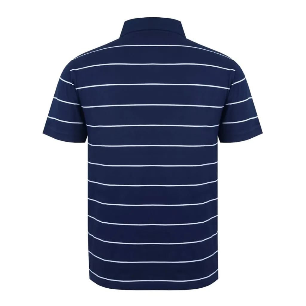 Polo Shirts*Giorgio Stripe Polo in Blue