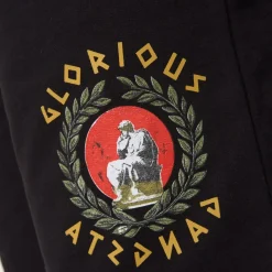 Shorts*Glorious Gangsta Ceazar Jog Shorts in Black