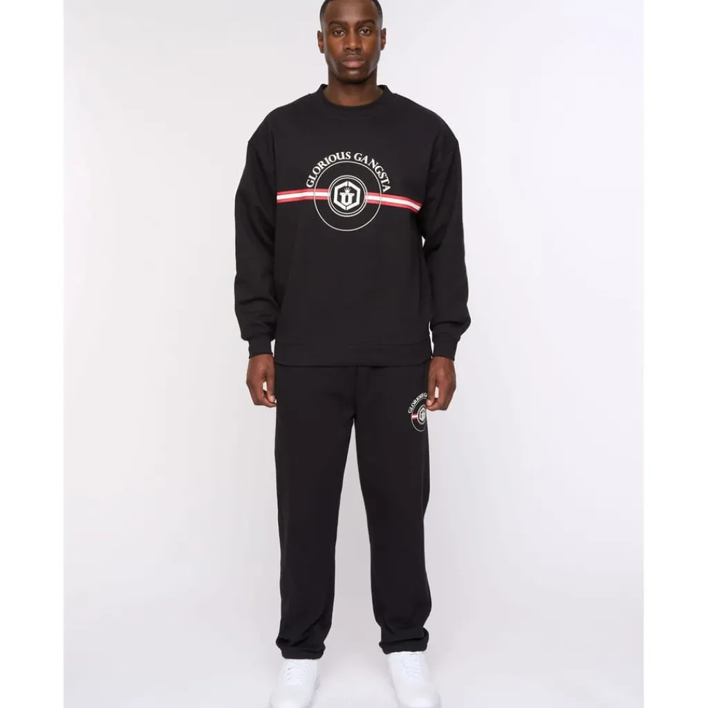 Trousers*Glorious Gangsta Mona Joggers in Black