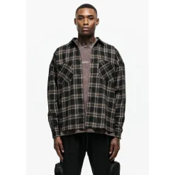 Shirts*Good For Nothing Check Flannel Shirt in Multi
