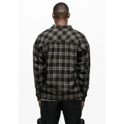 Shirts*Good For Nothing Check Flannel Shirt in Multi