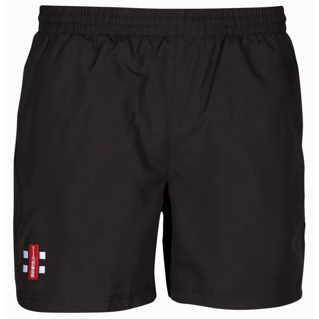 Fitness And Gym Shorts*Gray Nicolls Storm Athletic Shorts in Black