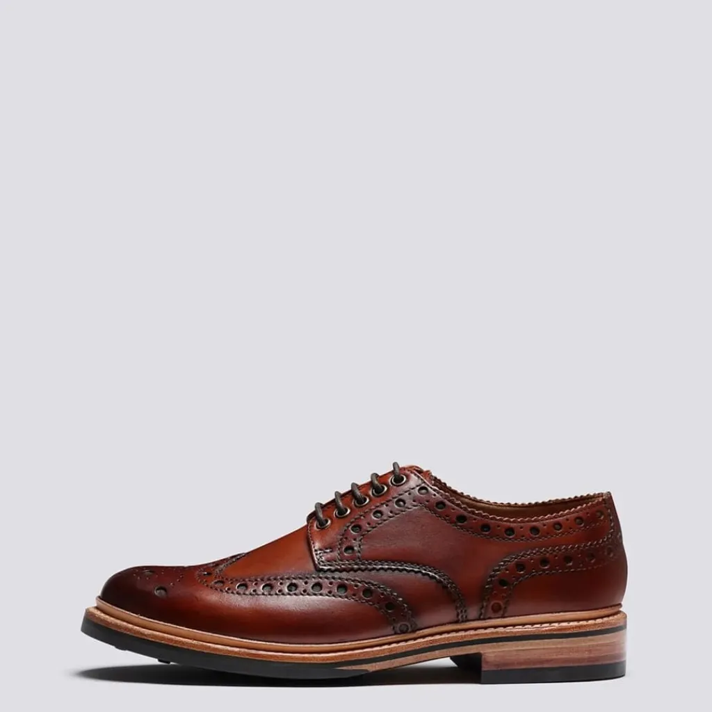 Shoes*Grenson Archie Brogue in Brown