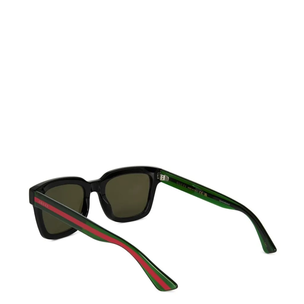 Sunglasses*Gucci Logo Sunglasses in Green