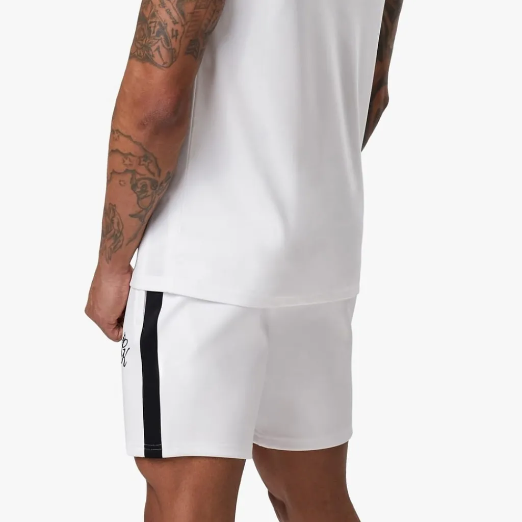 Fitness And Gym Shorts|Fitness And Gymwear*Gym King Core Plus Poly Shorts in White