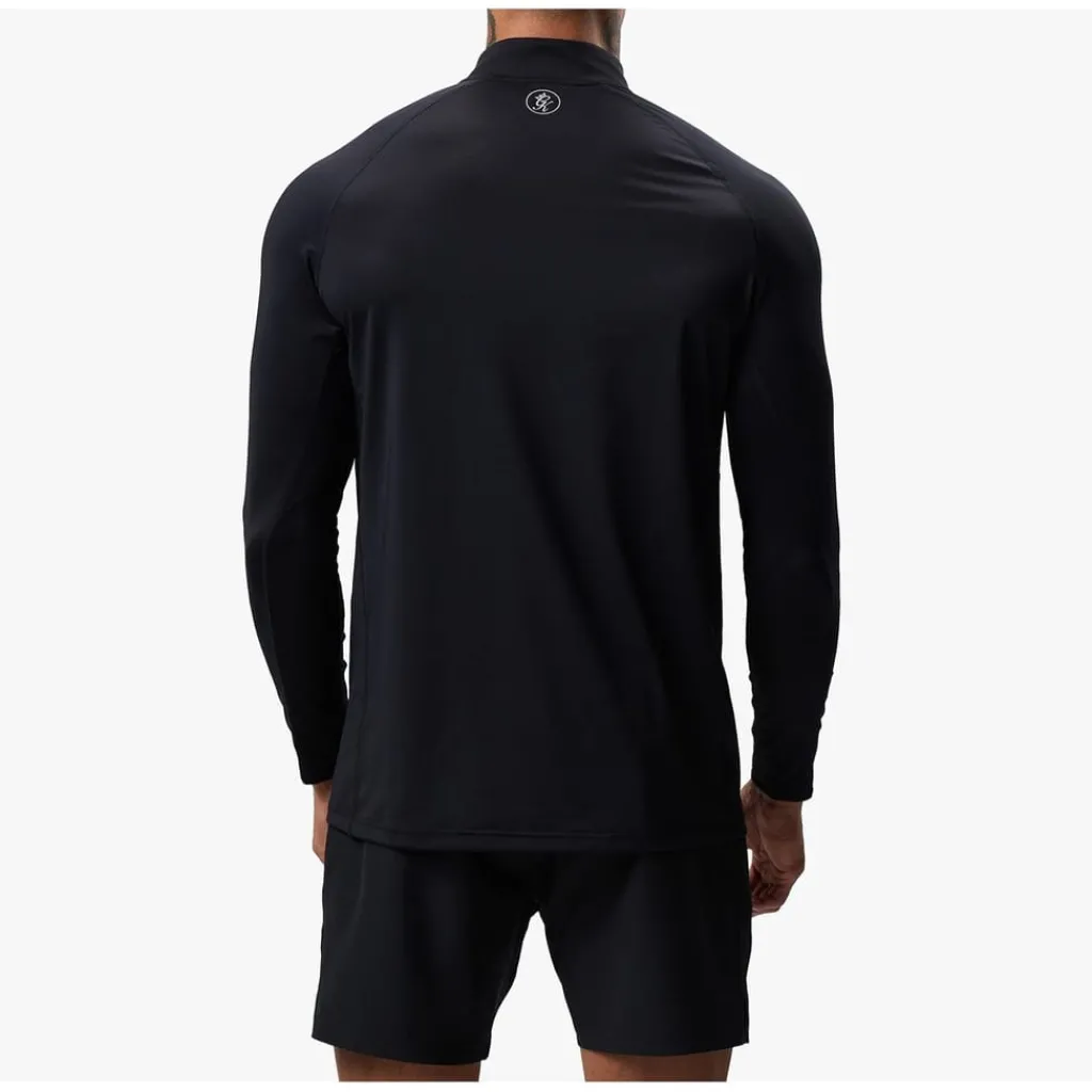 Fitness And Gym Tops*Gym King Energy Quarter Zip in Black