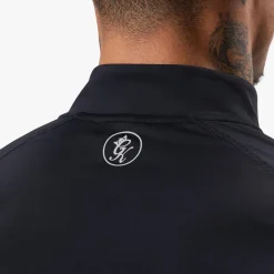 Fitness And Gym Tops*Gym King Energy Quarter Zip in Black