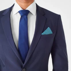 Assorted*Haines and Bonner Pocket Square in Green