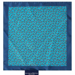 Assorted*Haines and Bonner Pocket Square in Green