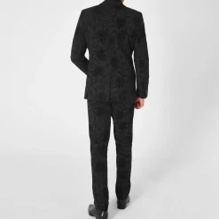Shirts*Haines and Bonner Slim Fit Regular Collar SaT-Shirtn Shirt in Black