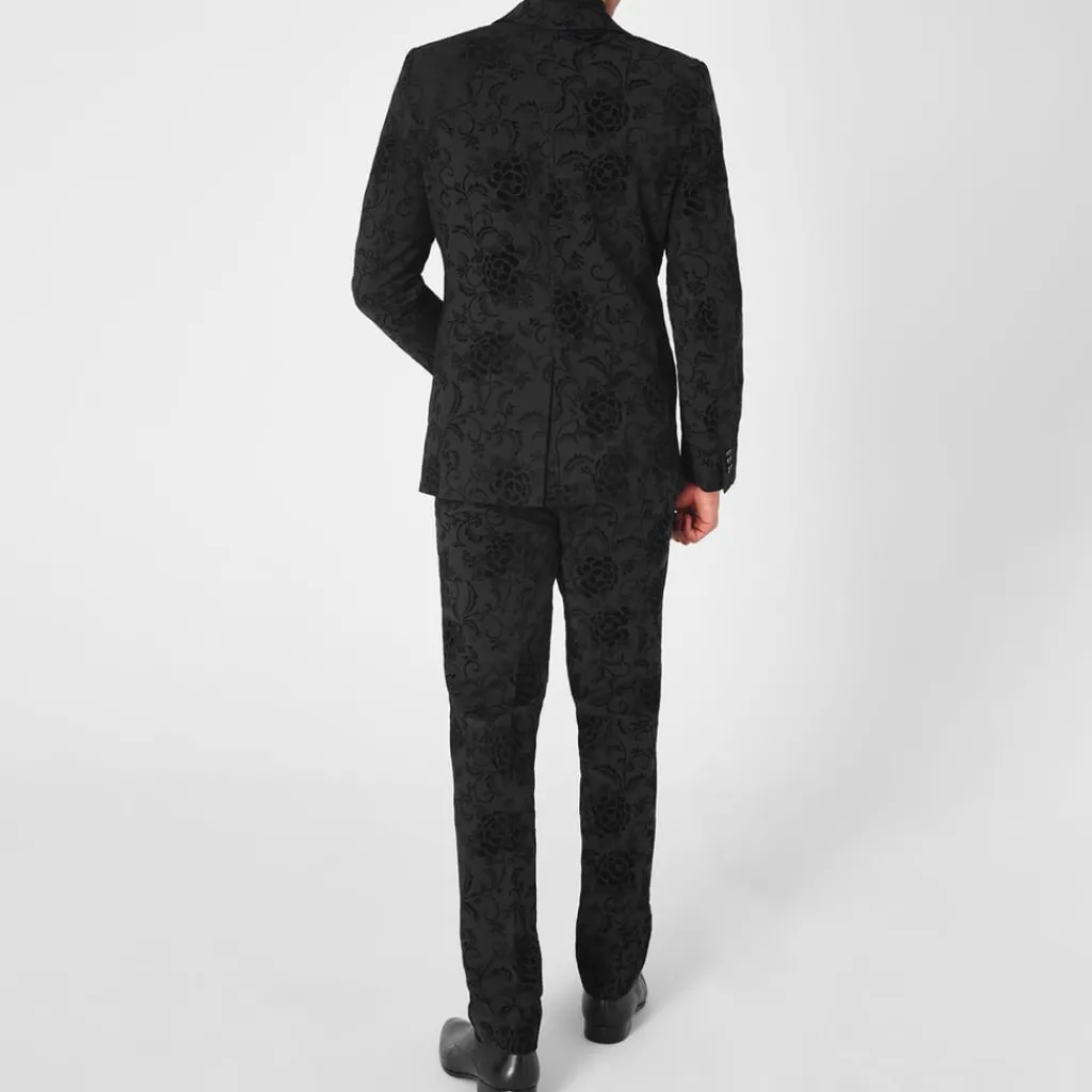 Shirts*Haines and Bonner Slim Fit Regular Collar SaT-Shirtn Shirt in Black