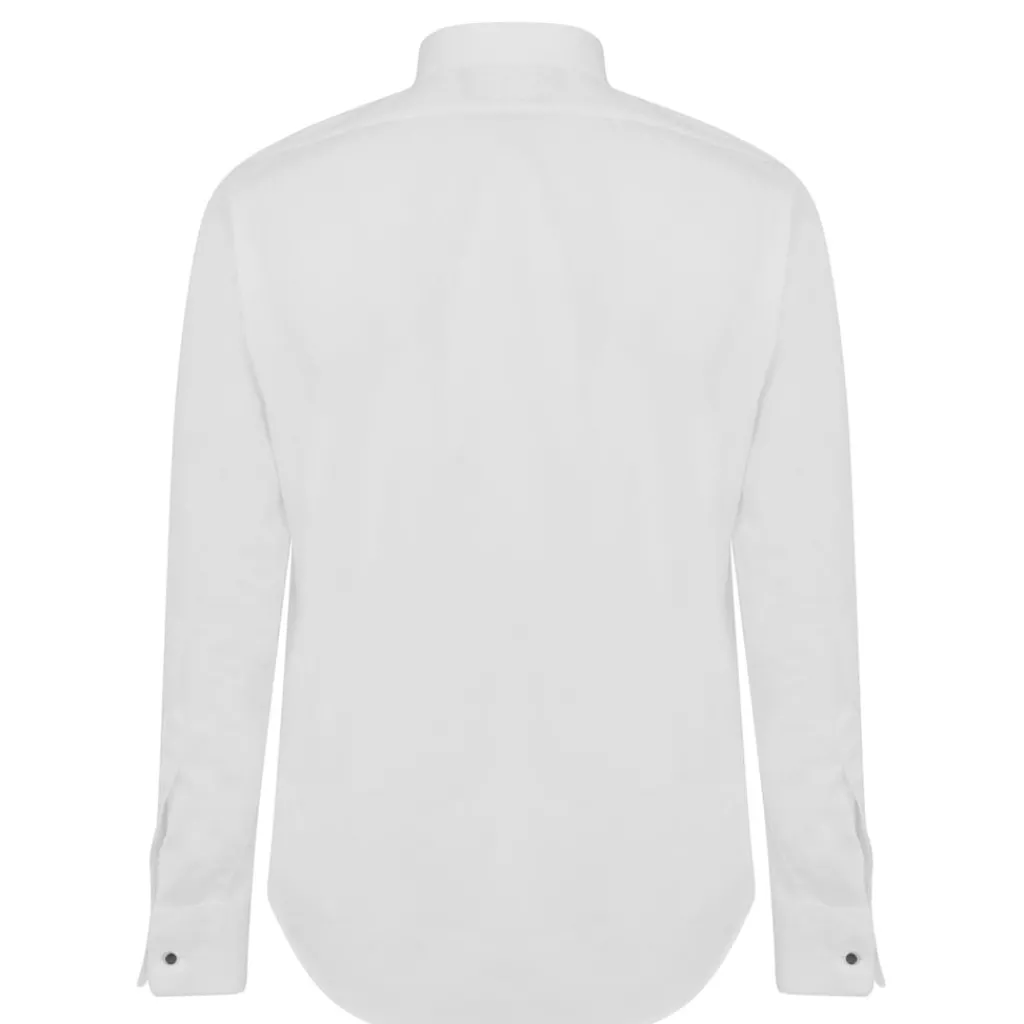 Shirts*Haines and Bonner Tailored Fit Dress Shirt in White