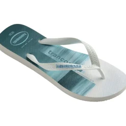 Beach Shoes*Havaianas Surfer in White