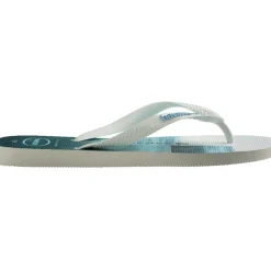Beach Shoes*Havaianas Surfer in White