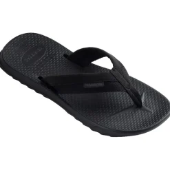 Beach Shoes*Havaianas Track Plus Flatform Flip Flops in Black