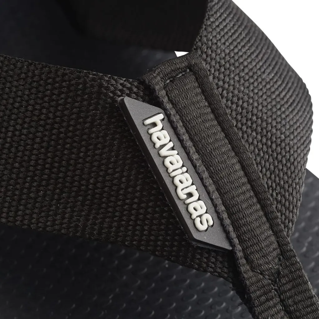 Beach Shoes*Havaianas Urban Flatform Flip Flops in Black