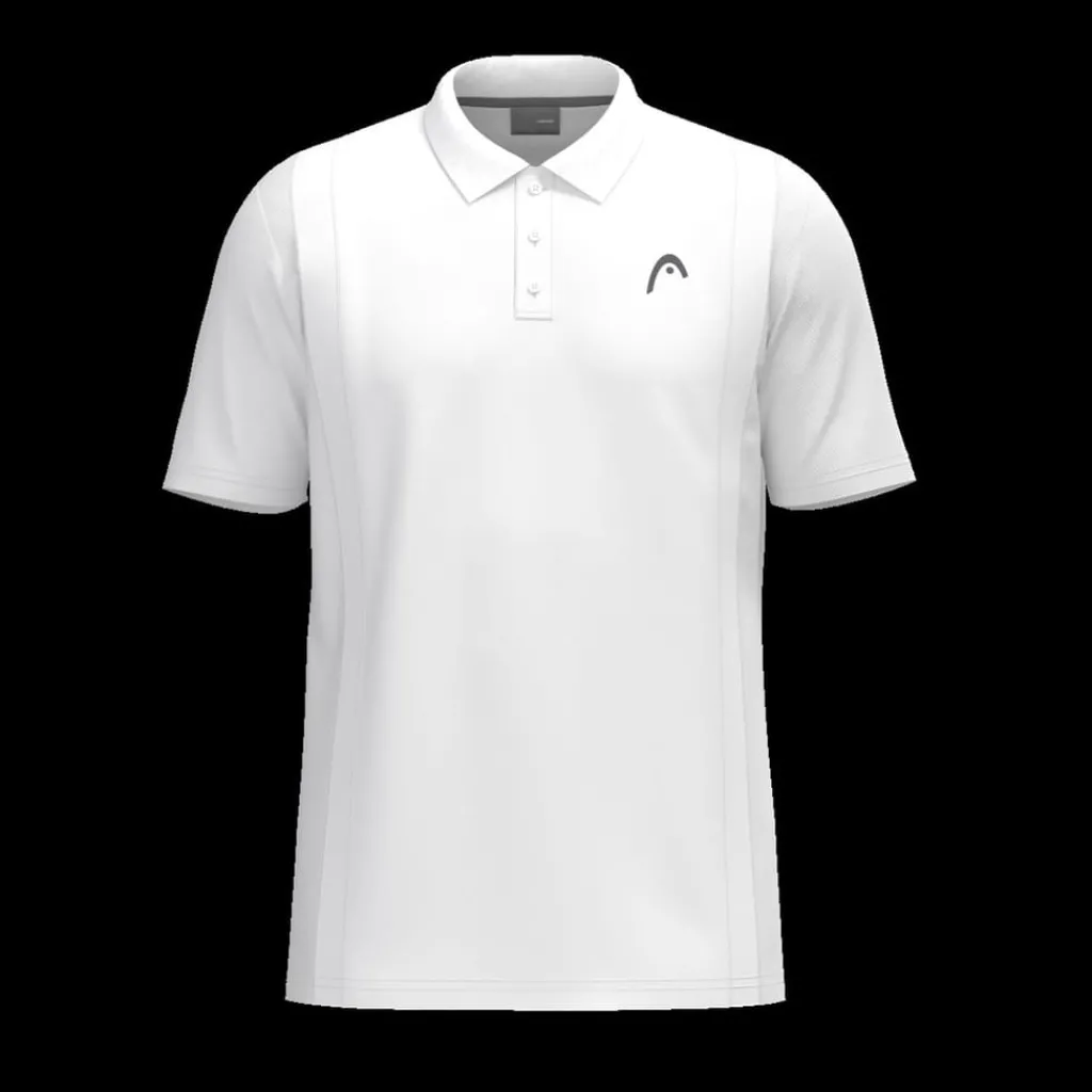 Polo Shirts*Head Club 25 Polo in White
