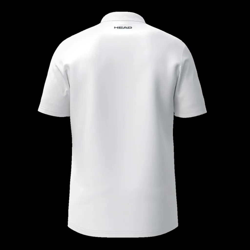Polo Shirts*Head Club 25 Polo in White