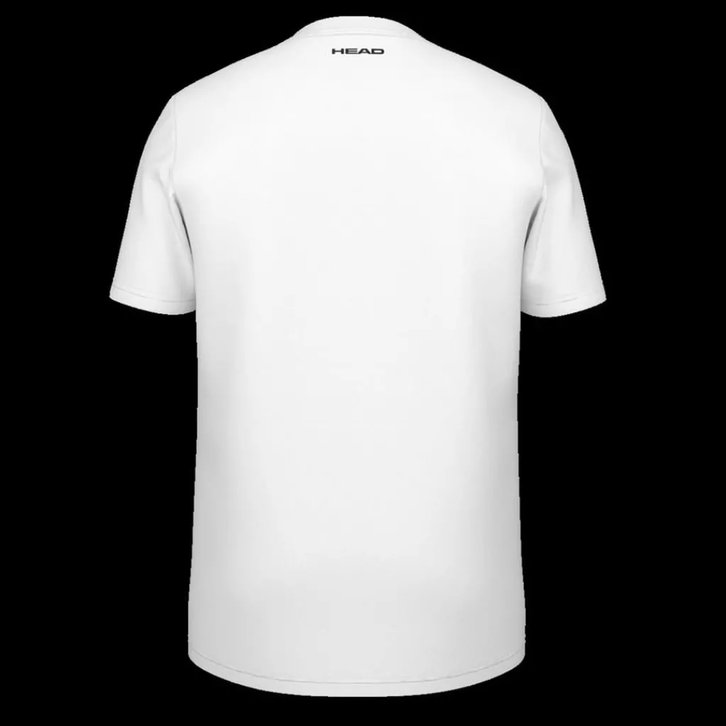 Fitness And Gym Tops*Head Regular Fit Crew Neck T-Shirt in White