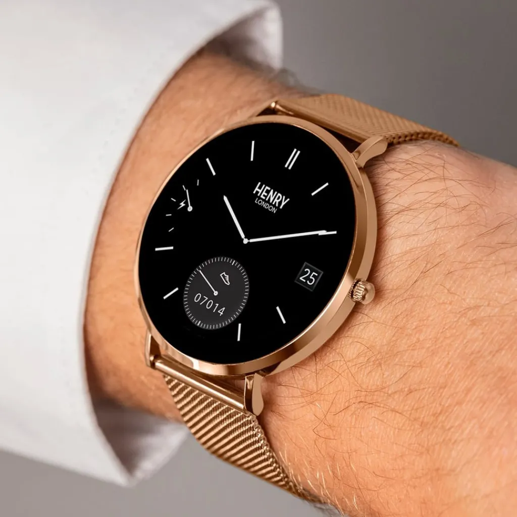 Jewellery-Watches*Henry London Mesh Str Watch in Gold