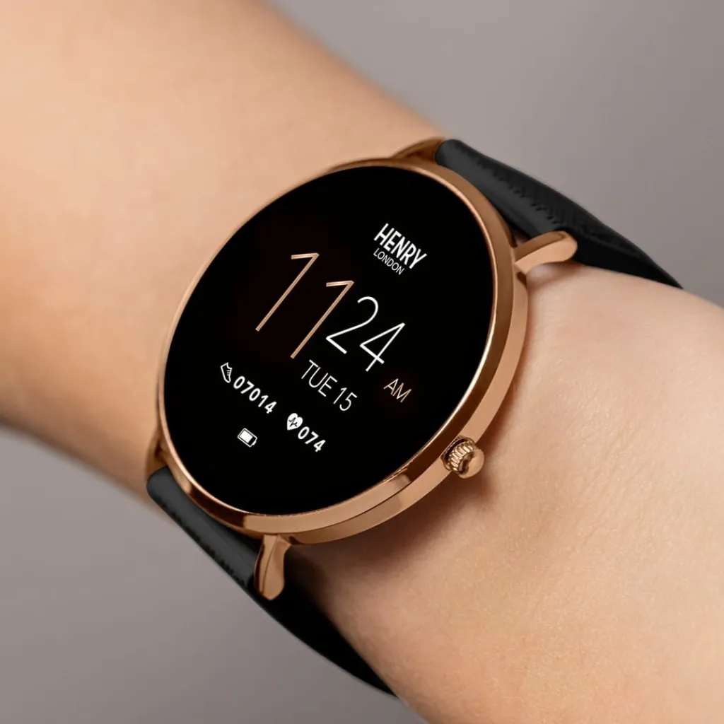 Jewellery-Watches*Henry London Smart Sili Str in Black