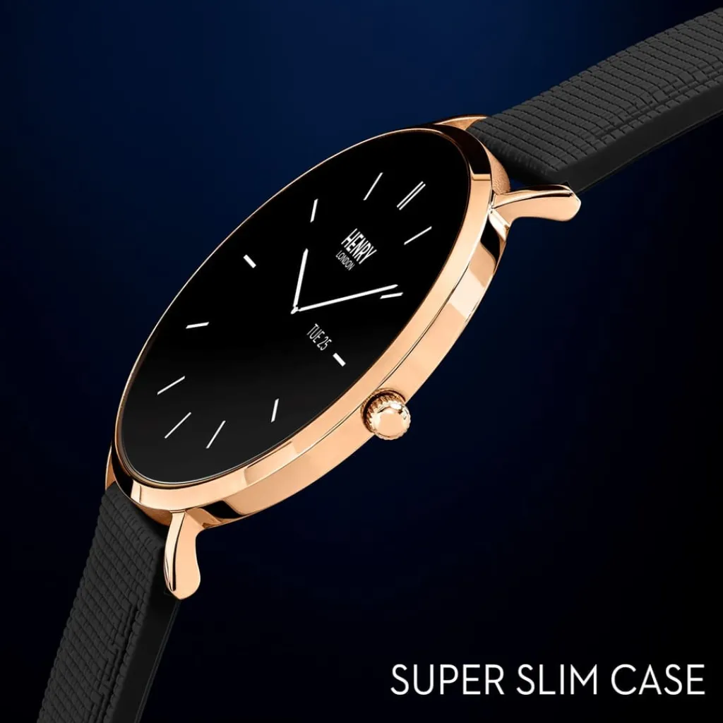 Jewellery-Watches*Henry London Smart Sili Str in Black