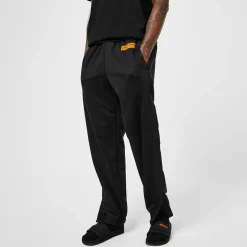 Beach Shoes*Heron Preston Fabric Sliders in Black