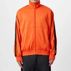 Tracksuits*Heron Preston Full Zip Turtleneck Athletic Top in Orange