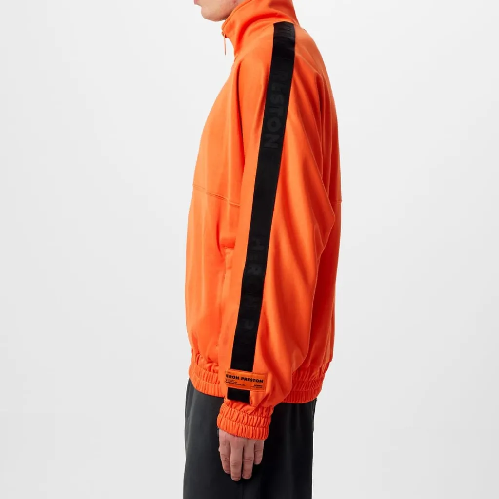 Tracksuits*Heron Preston Full Zip Turtleneck Athletic Top in Orange