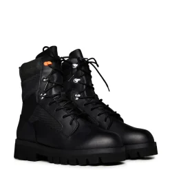Boots*Heron Preston Lace Up Combat Boots in Black