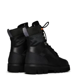 Boots*Heron Preston Lace Up Combat Boots in Black