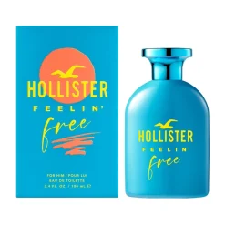 Mens Fragrance*Hollister Free For Him Eau Toilette 100ml in Multi